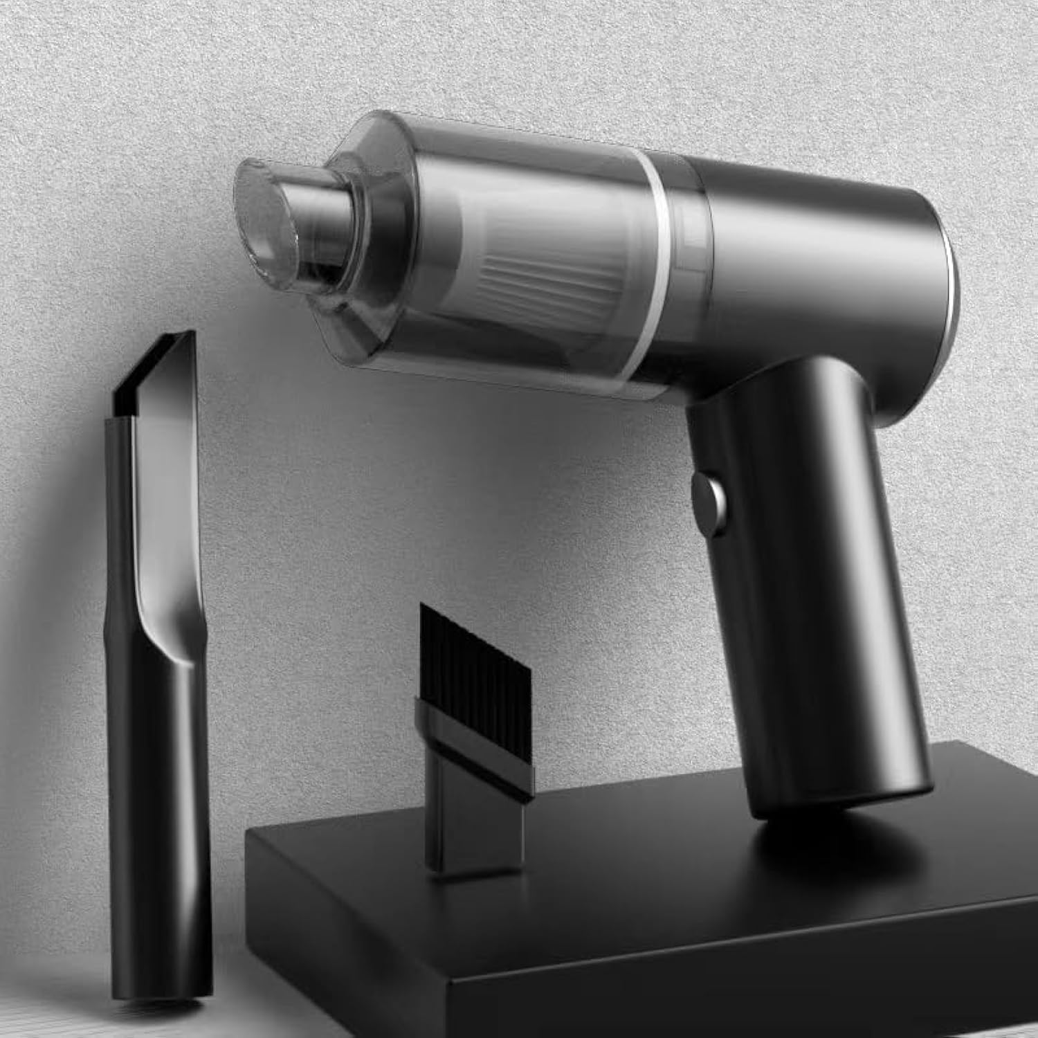Powerful 2-in-1 Car Vacuum - Rechargeable & Wireless