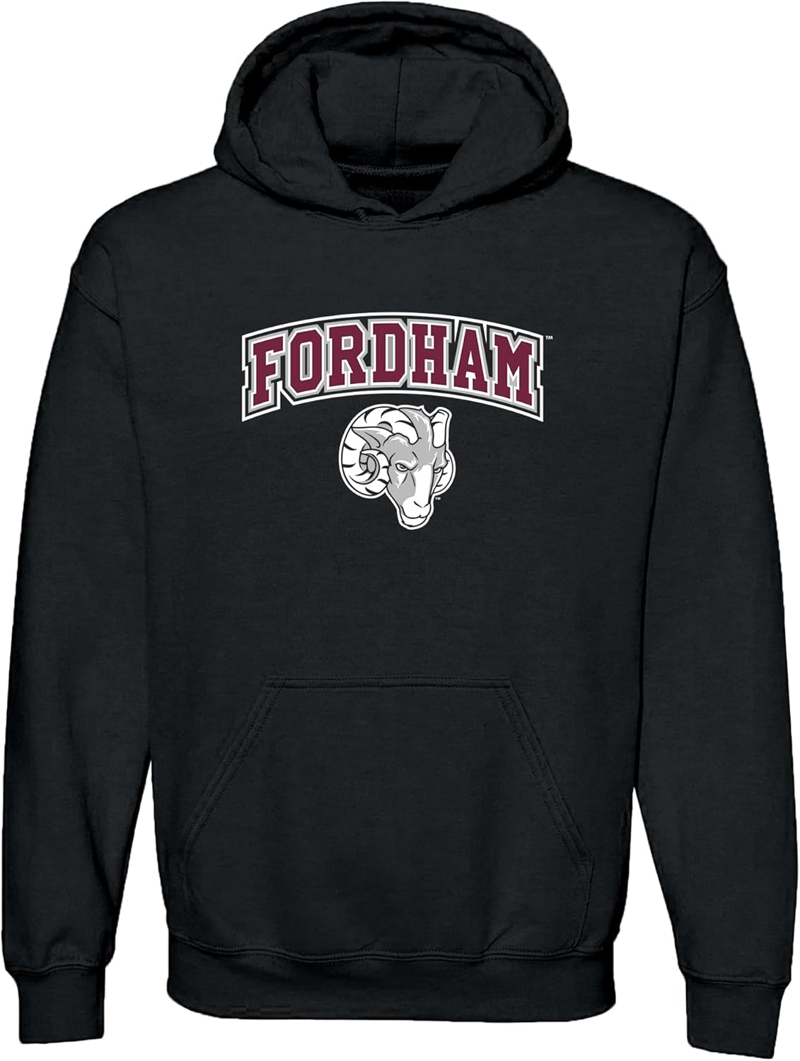 Fordham University Team Color Arch Logo Hoodie for All Fans
