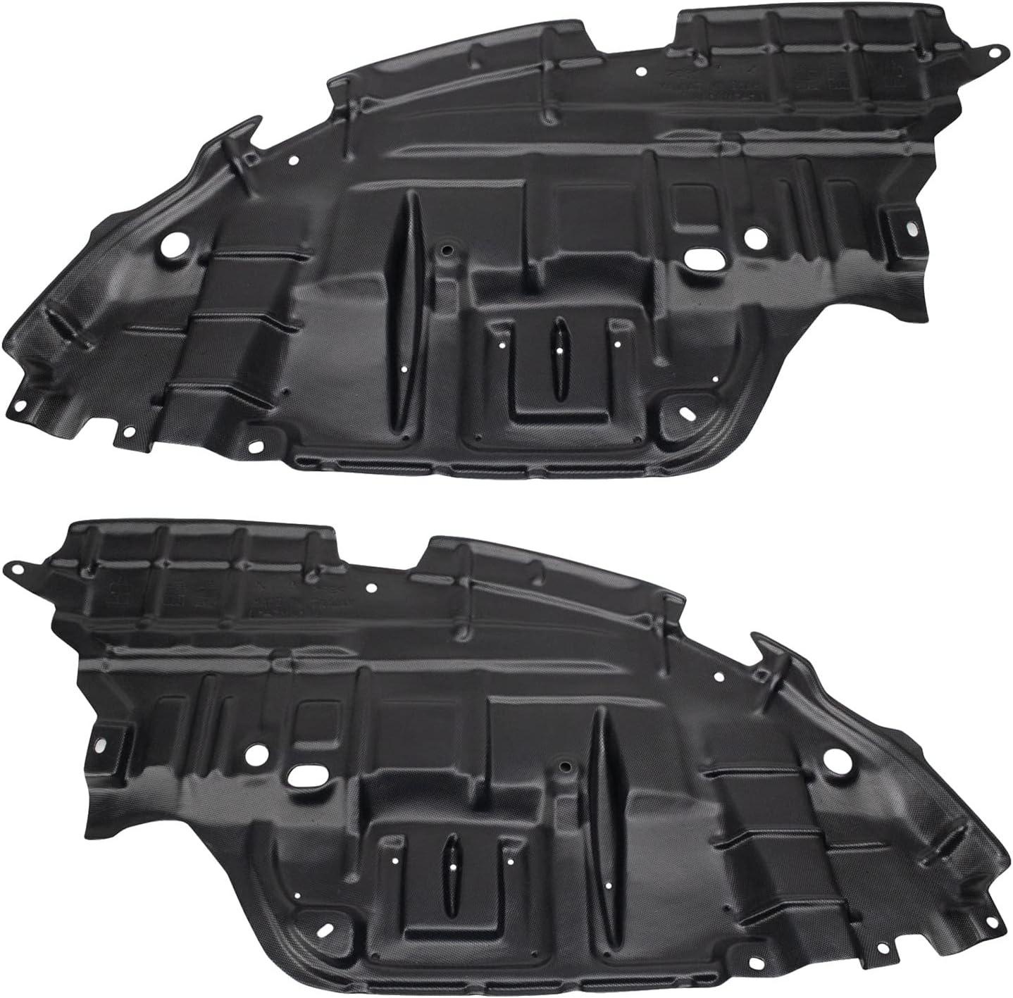 TRQ Engine Splash Shield Set for 2013-2015 Toyota Avalon