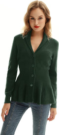 Belle Poque Women Vintage Cardigan Sweater Shawl Lapel - Cozy Chic