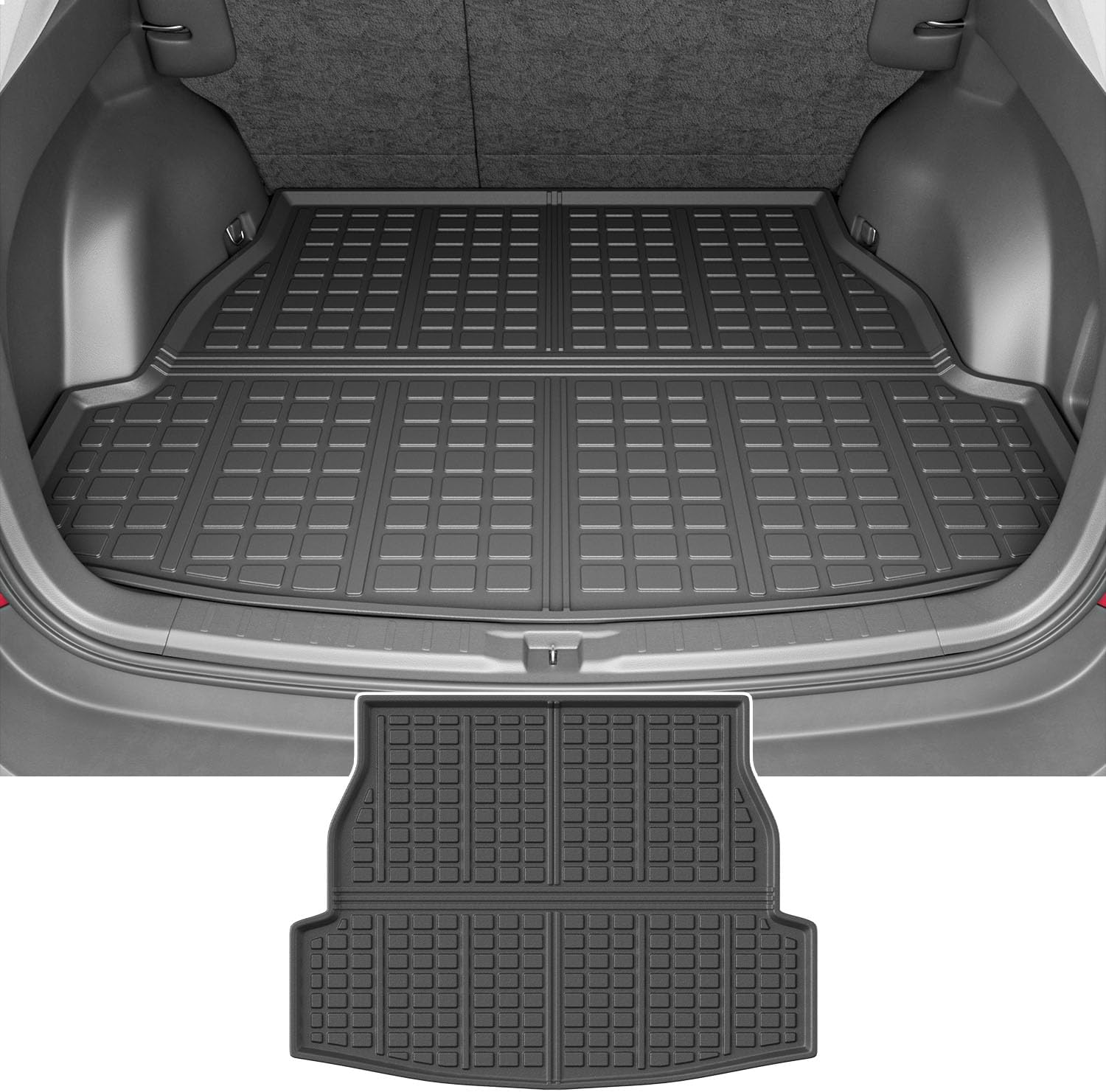 Trunk Mat Compatible with 2019-2025 Toyota RAV4 - Durable TPE