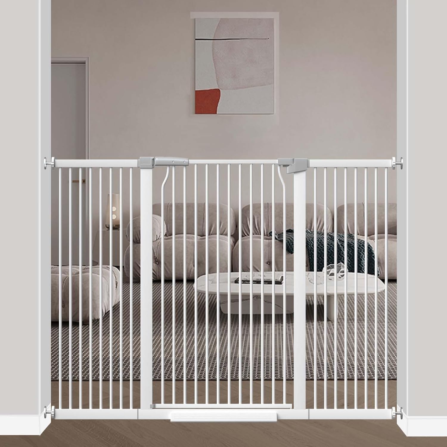 40.5 Inch Extra Tall Baby Gate for Safety and Convenience