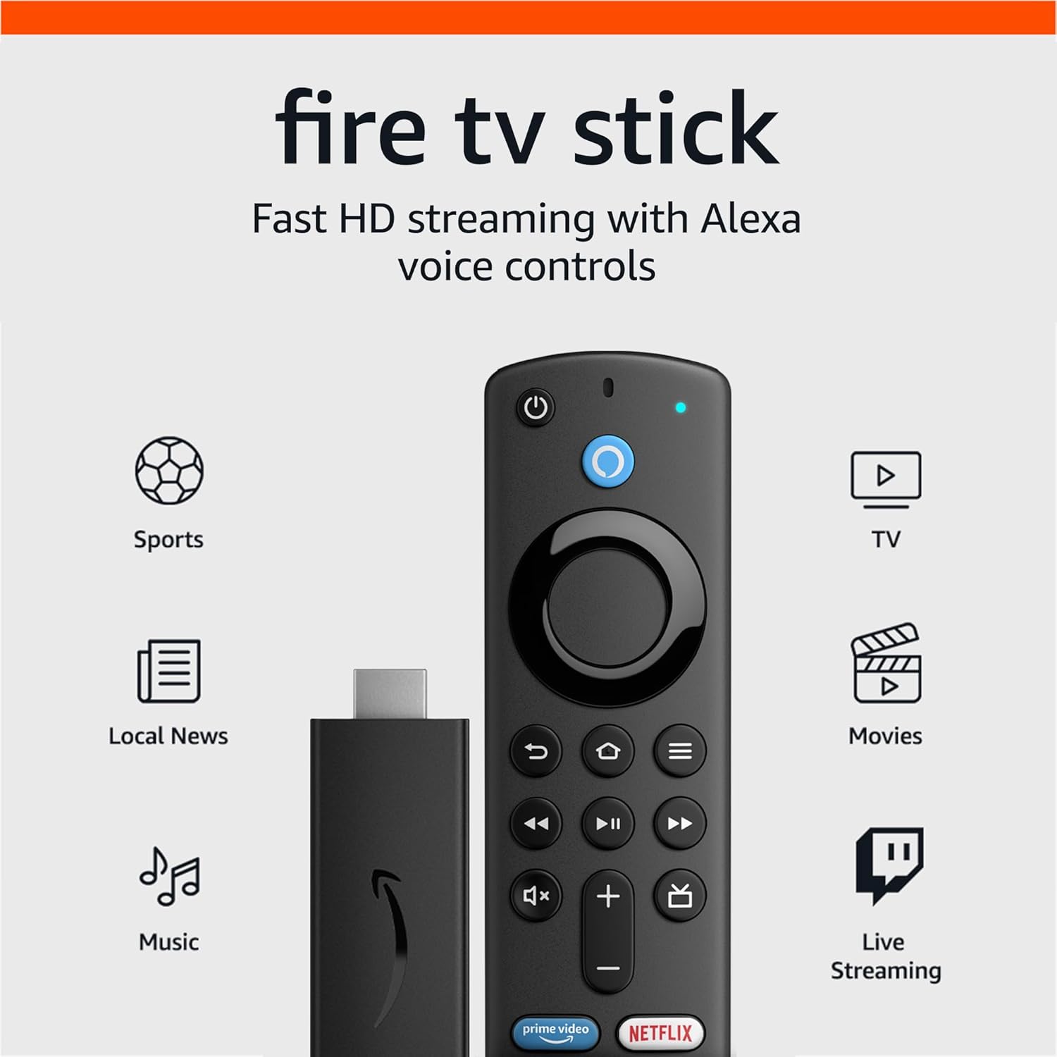 Fire TV Stick: Sharp Streaming & Free TV