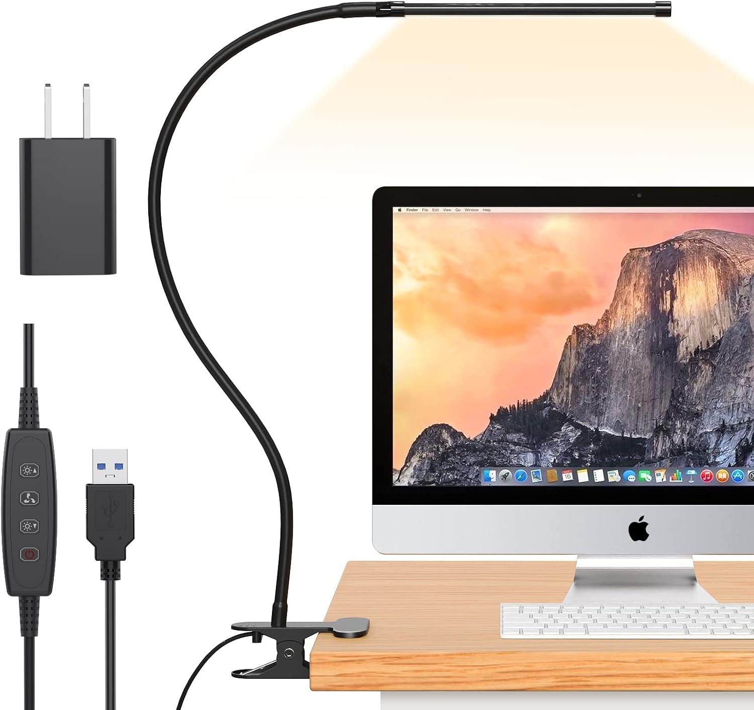 iZELL LED Desk Lamp with 77 LEDs - Brighten Your Workspace! 