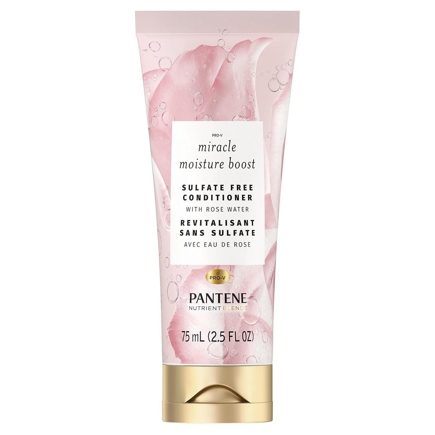 Pantene Rose Water Miracle Moisture - Hydrates Instantly