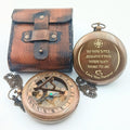 So You Can Always find Your Way Back to Me Sundial Compass - 3 in