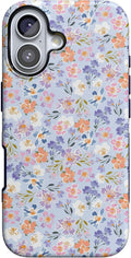 Casely iPhone 17 Case Poppy Meadows - Pastel Floral, Bold Protection