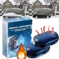 Solar Electromagnetic Car Snow Remover - 2025 Upgrade Antifreeze