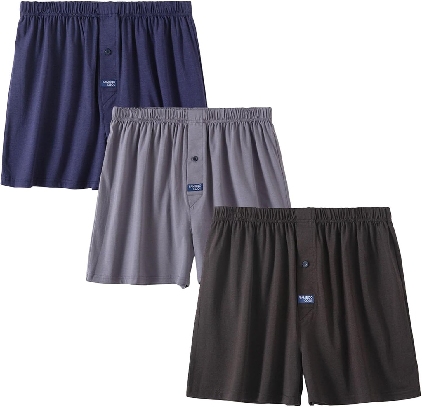 Bamboo Cool Men's Boxer Shorts: Soft, Breathable, and Stylish