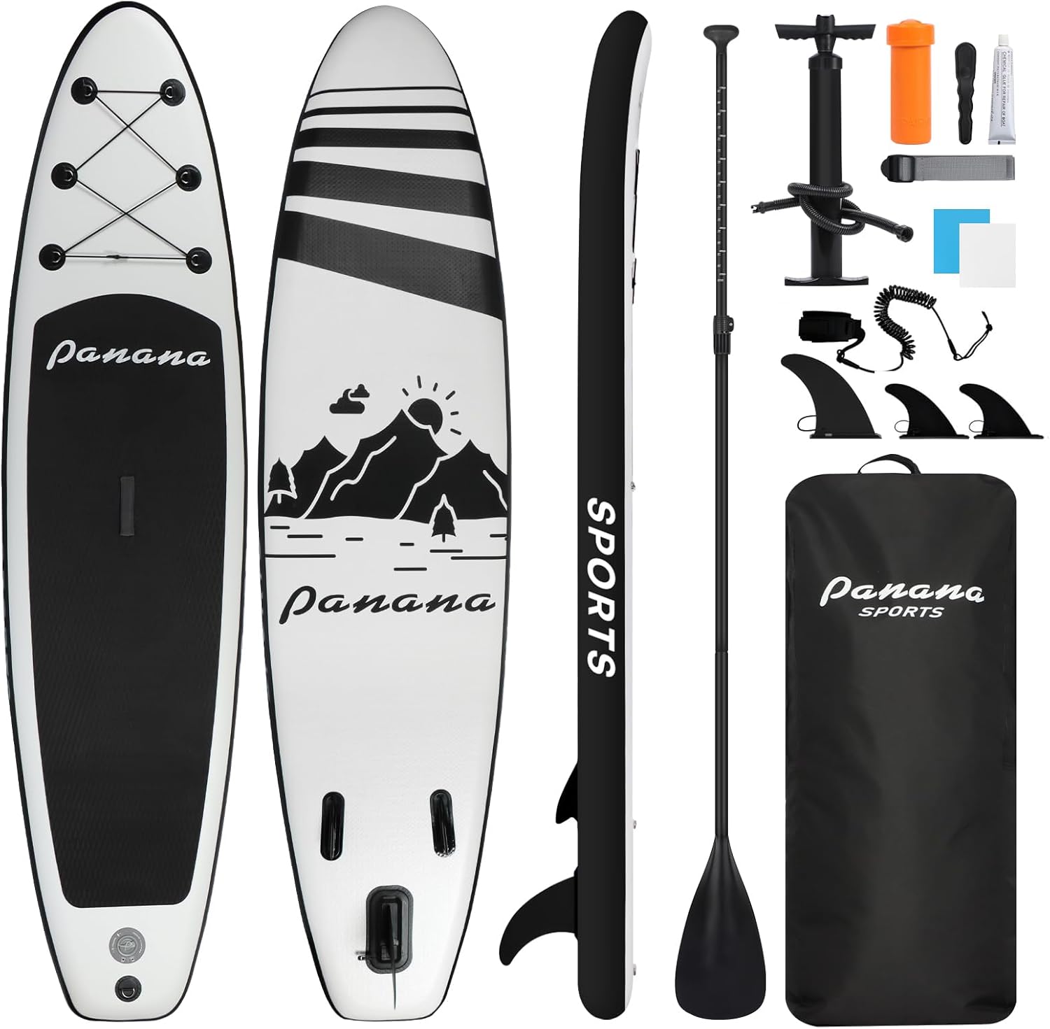 Panana Inflatable Stand Up Paddle Board for All Skill Levels