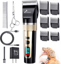 Professional 7000rpm Low Noise Cordless Dog Clippers - Quiet Power
