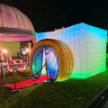 SAYOK Inflatable White Photo Booth: Perfect for Events!