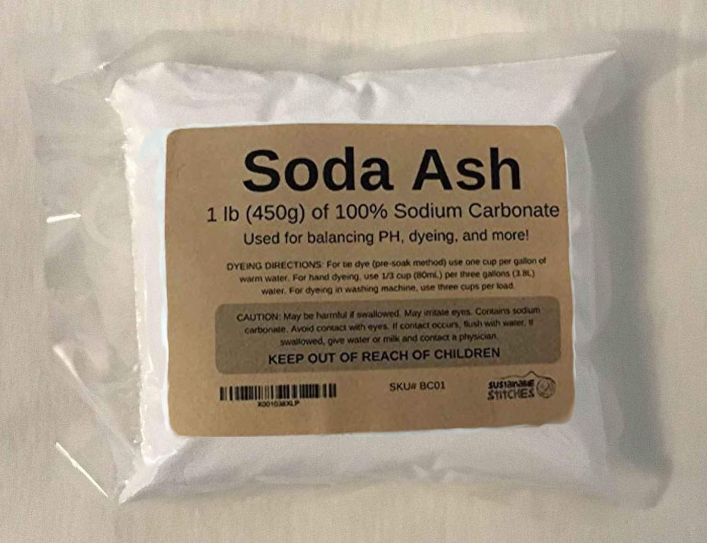 Soda Ash - 10 Pounds for Balancing PH and Dye Fixative