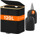 Lifewit 120L Double Laundry Hamper with Lid - Large Dual Sorter