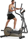 Niceday Elliptical Machine 20in Stride - Quiet, Heavy-Duty Home