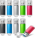 16GB USB 3.0 10-Pack Flash Drives - Fast Multi-Color Storage