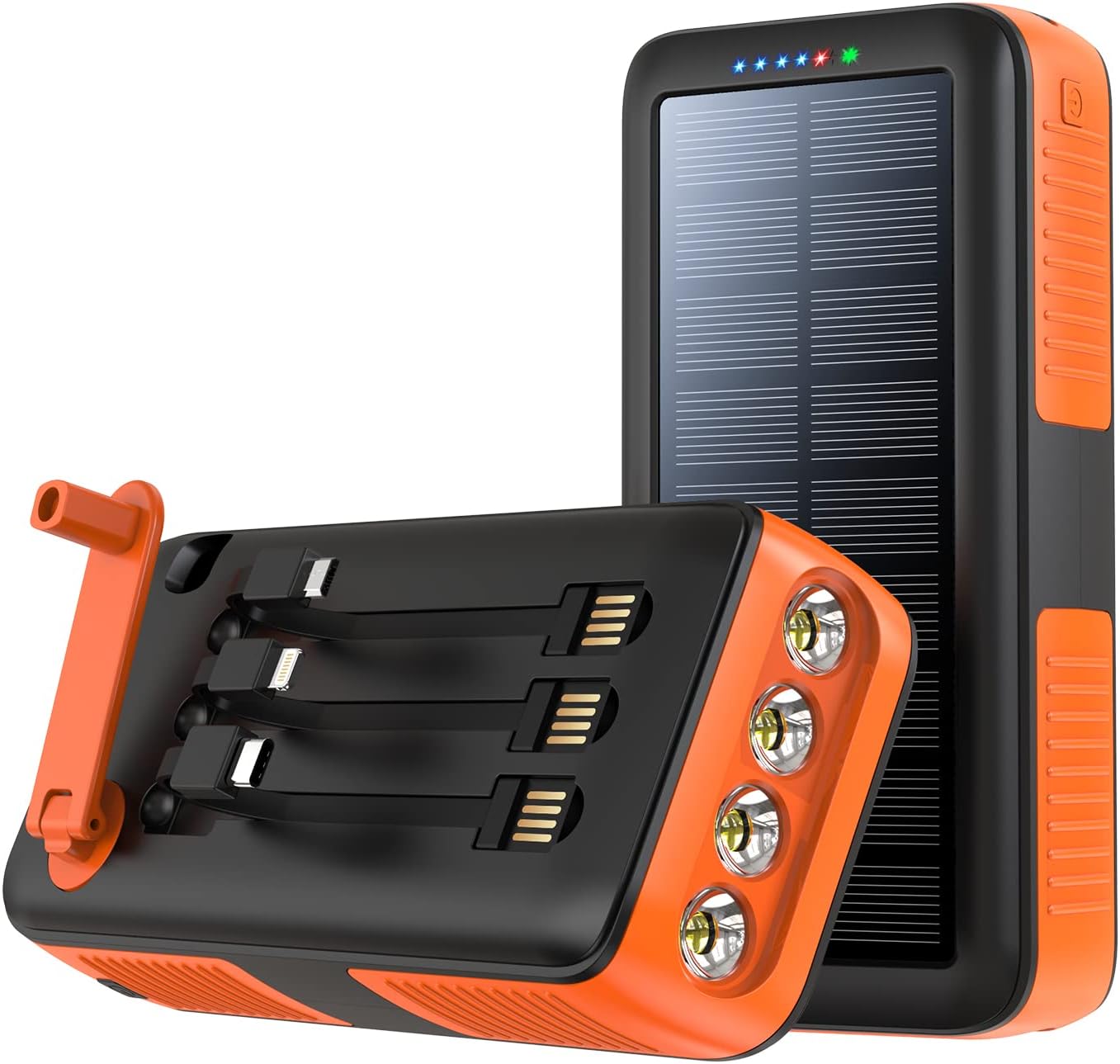 63200mAh Solar Power Bank - Fast Charging for Outdoor Adventure