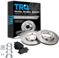 TRQ Front Brake Pad & Rotor Kit Compatible with 2006-2011 Chevrolet