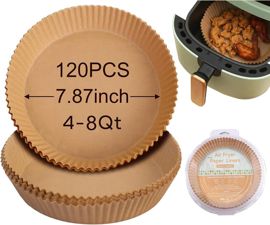 Non-Stick Air Fryer Liners - Easy Cleanup! 120 Pcs, JACKGOLD