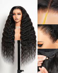 Arabella 13x6 Deep Curly Human Hair Wig - 30in Natural Look