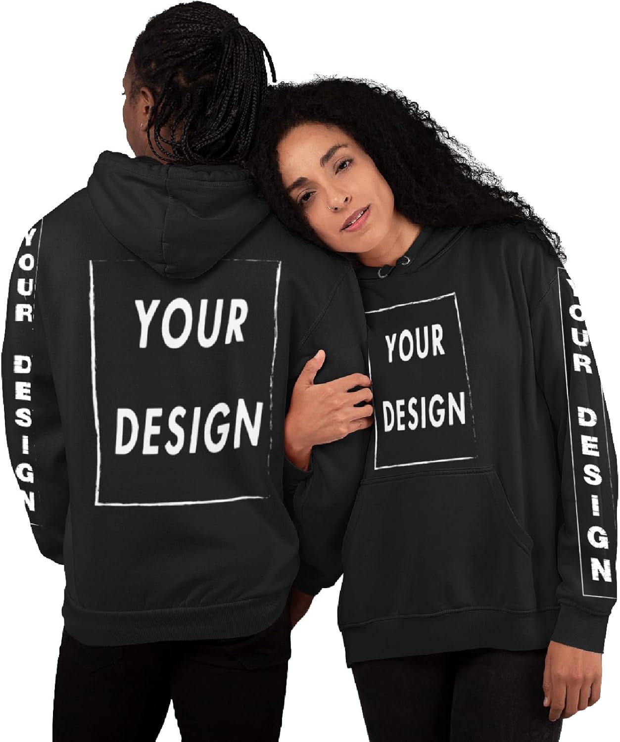 Personalized Double-Sided Hoodies - Custom Design | Maymavarty