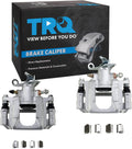 TRQ Rear Brake Caliper Set for 2009-2013 Dodge Journey Vehicles