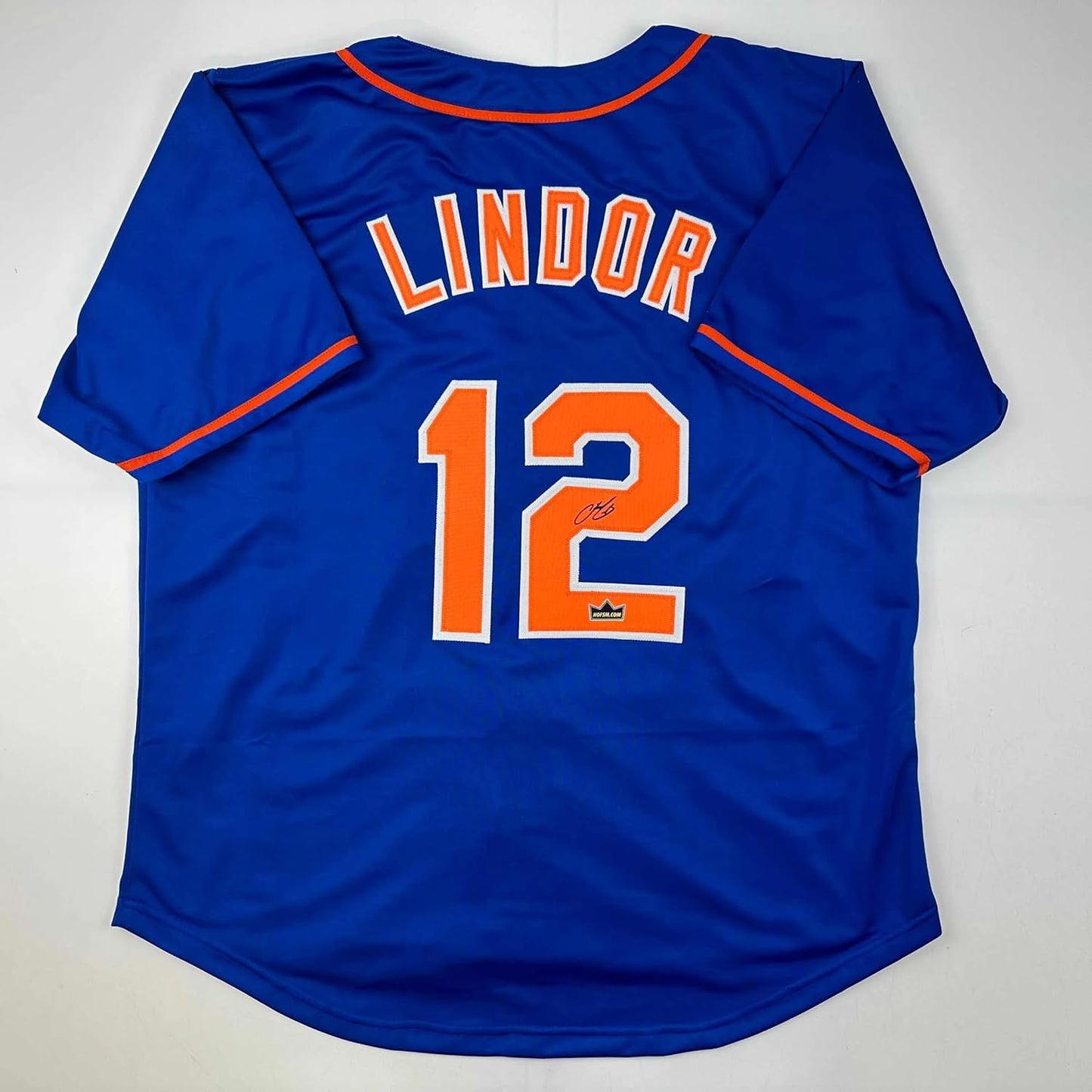 Facsimile Autographed Francisco Lindor Jersey for Men XL