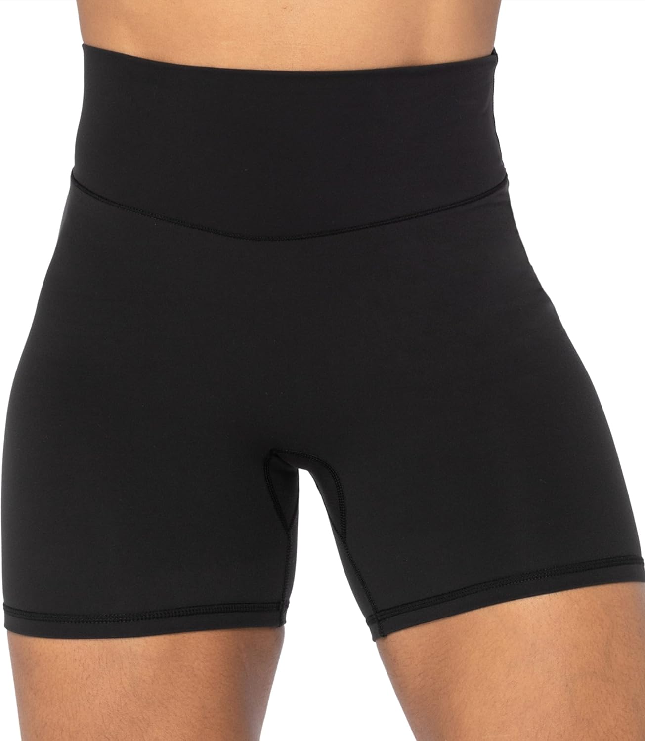 Squat-Proof High Waist Biker Shorts - No Front Seam