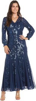Sparkle All Night in R&M Richards Sequin Dress