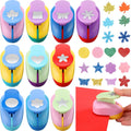 1 in Paper Hole Punch Shapes Set 10 Pack - Creative Craft Punches