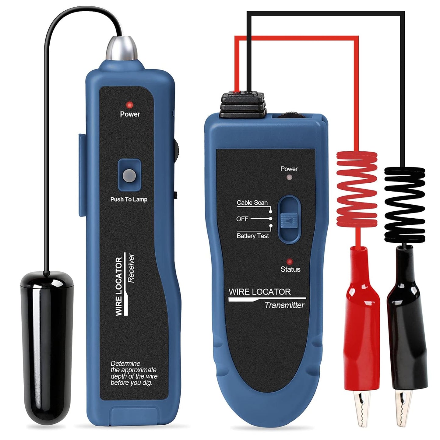Underground Wire Locator F02 Pro for Accurate Cable Testing