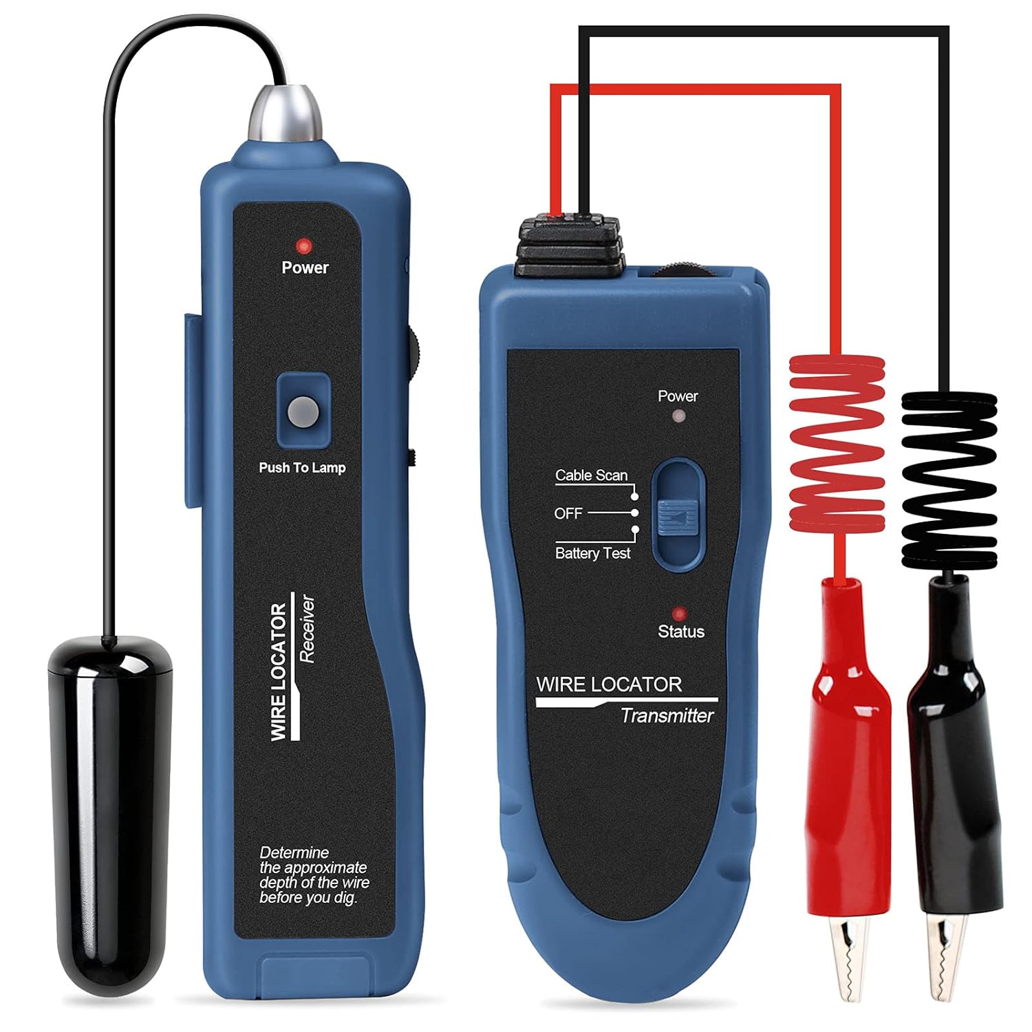 Underground Wire Locator F02 Pro for Accurate Cable Testing