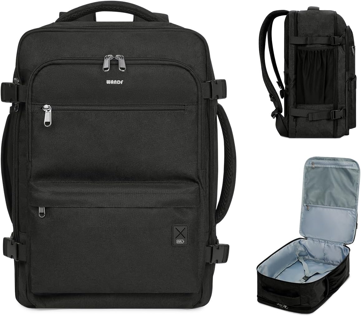 WANDF Travel Backpack for Spirit Airlines with Wet Pocket