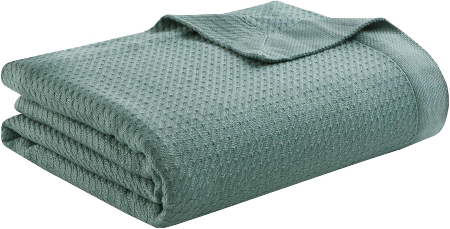 Madison Park 100% Egyptian Cotton Lightweight Summer Blanket