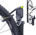 Wall Ride Bike Rack Wall Mount with Tire Guard - Space Saving Bike