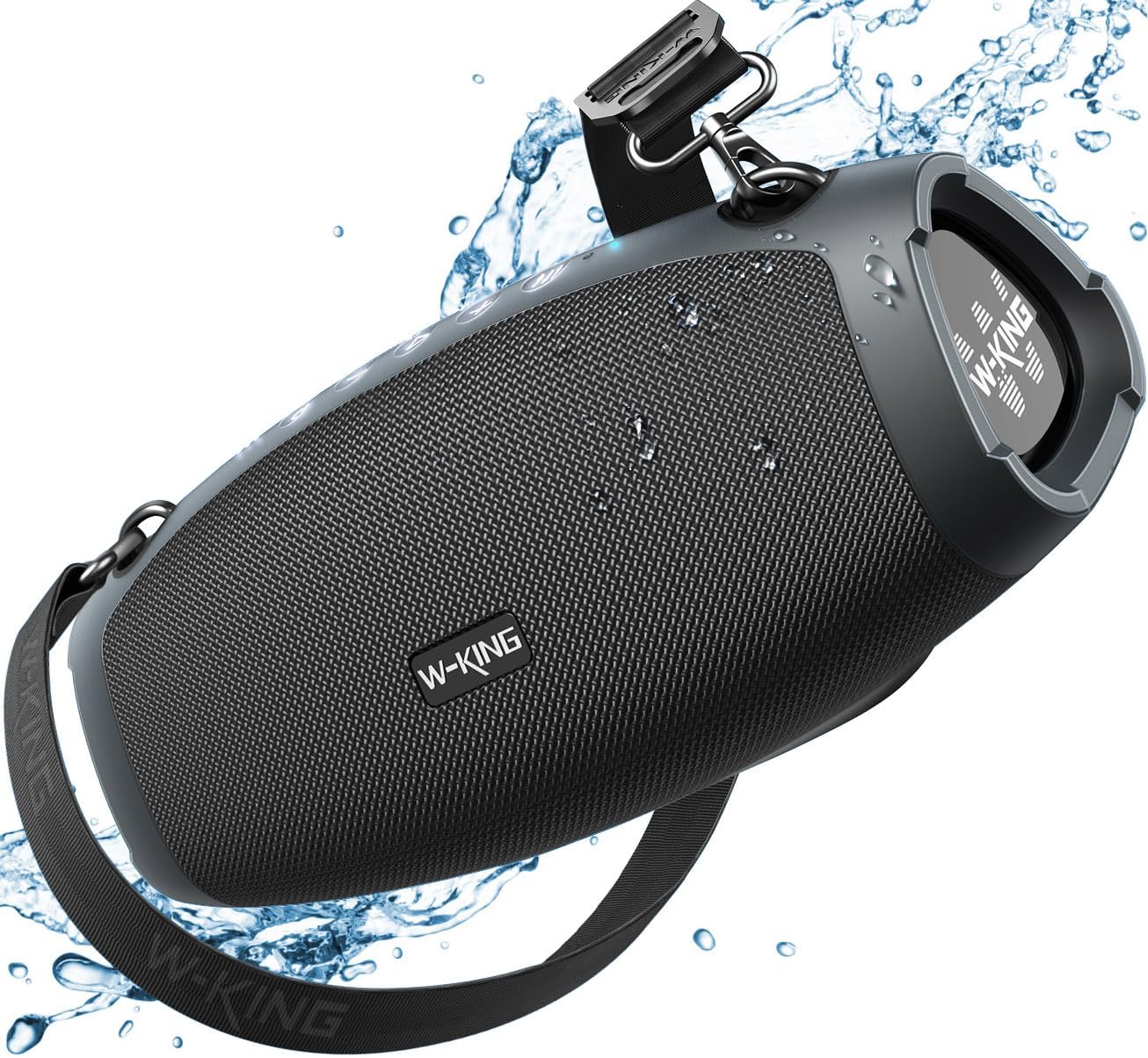 W-KING 120W Wireless Waterproof Speaker - Deep Bass Powerhouse!