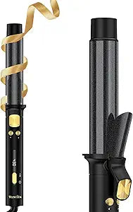 Terviiix 1 1/4 inch Auto Rotating Curling Iron for Perfect Curls
