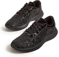 BELOS Women's Glitter Sparkly Lightweight Sequins Tennis Shoes