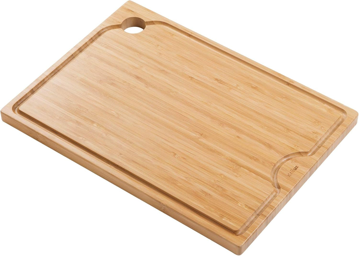 Kraus Kore Solid Bamboo Cutting Board for Workstation Sinks