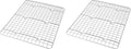 USA Pan Quarter Sheet Oven Safe Nonstick Cooling Rack (Pack of 2)