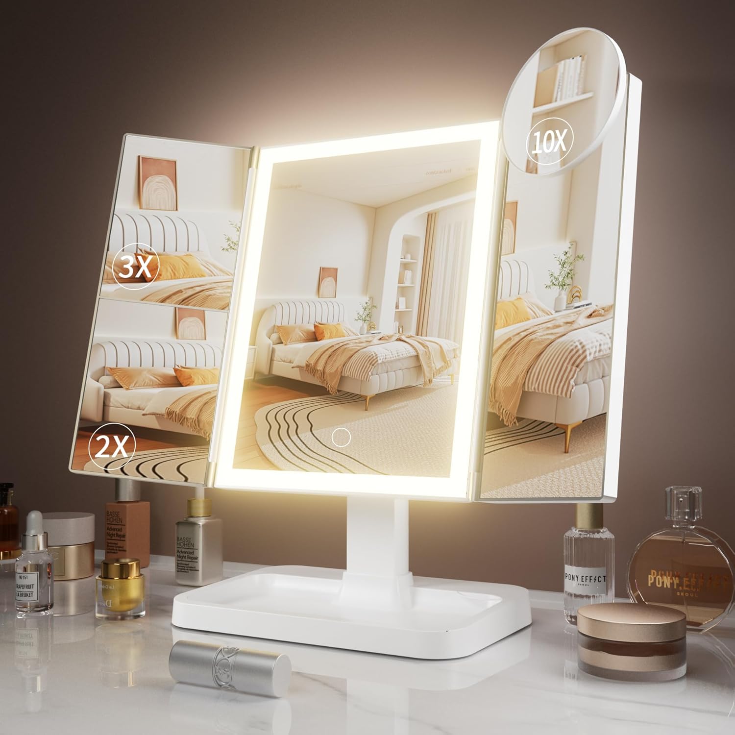 Makeup Vanity Mirror with Lights for Perfect Makeup Anywhere