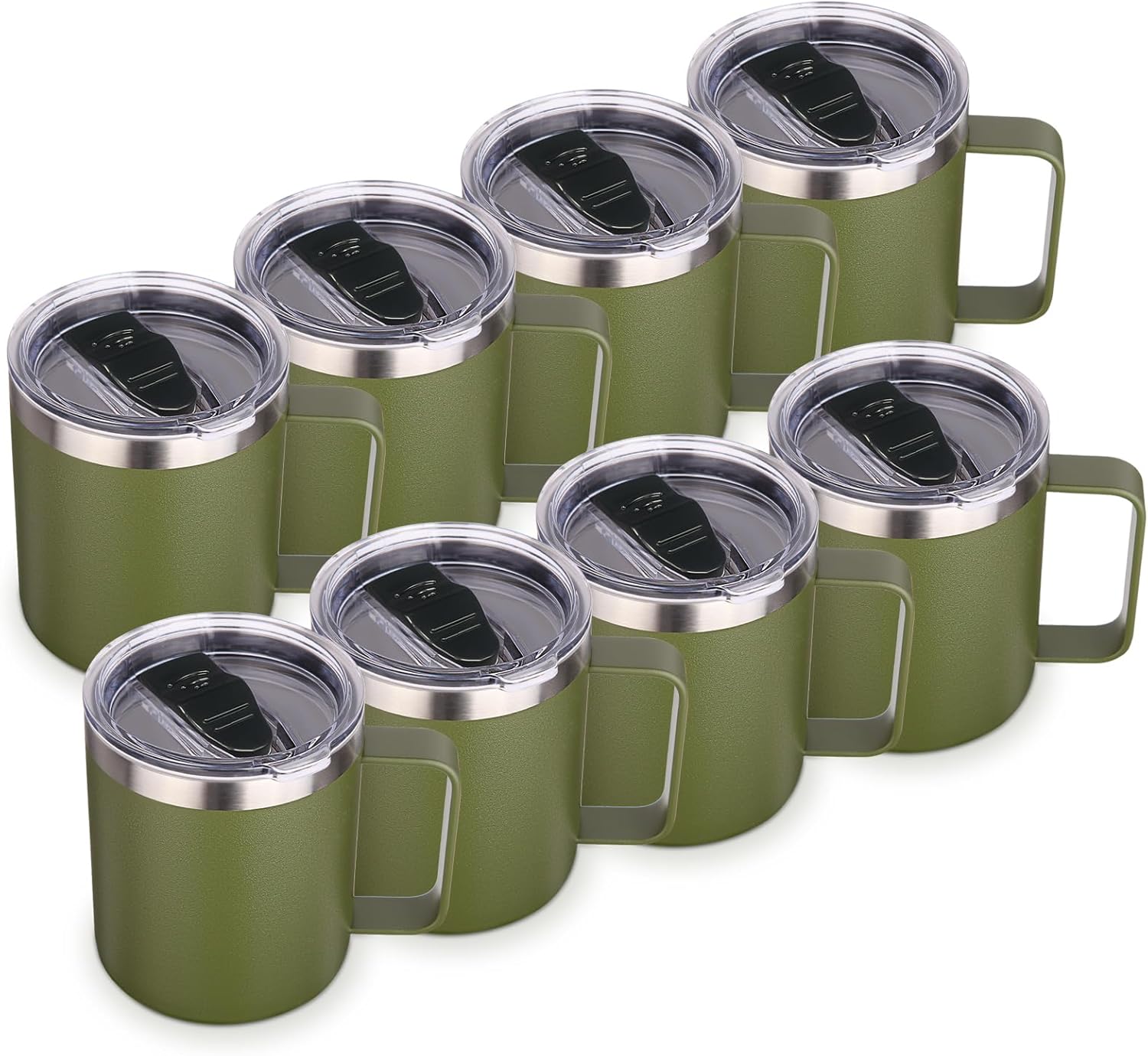 Volhoply 14oz Insulated Stainless Steel Coffee Mug for Travel