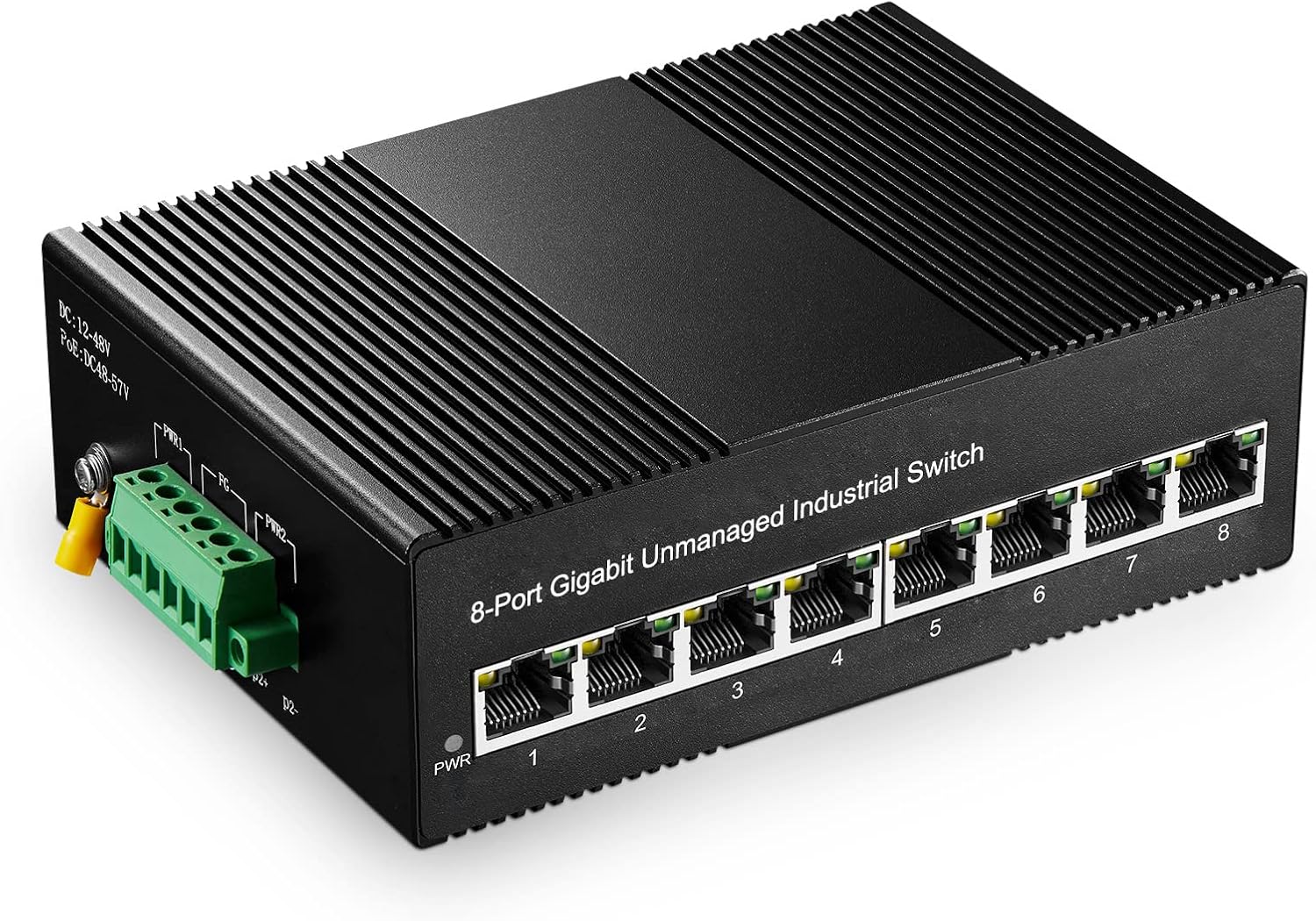 8 Port Gigabit Industrial Ethernet Switch for Reliable Networks