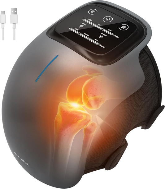 Medcursor Knee Massager with Heat for Pain Relief and Comfort