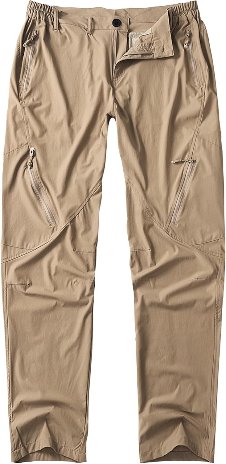 Postropaky Mens Hiking Quick Dry Lightweight Waterproof Pants