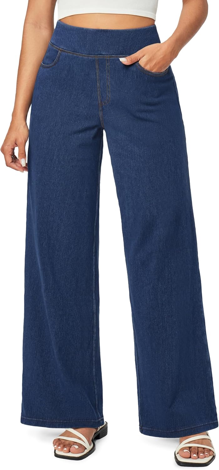 IUGA Wide Leg Jeans for Women - High Waisted and Trendy