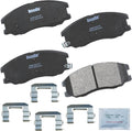 Bendix Priority1 CFM1678 Semi-Metallic Front Brake Pads - Reliable OE