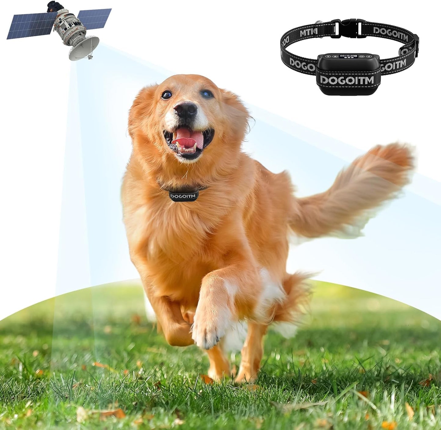 DOGOITM Smart GPS Dog Fence: Wireless & Waterproof