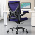 Ergonomic Office Chair Black Purple - Mesh Gaming and Desk Chair
