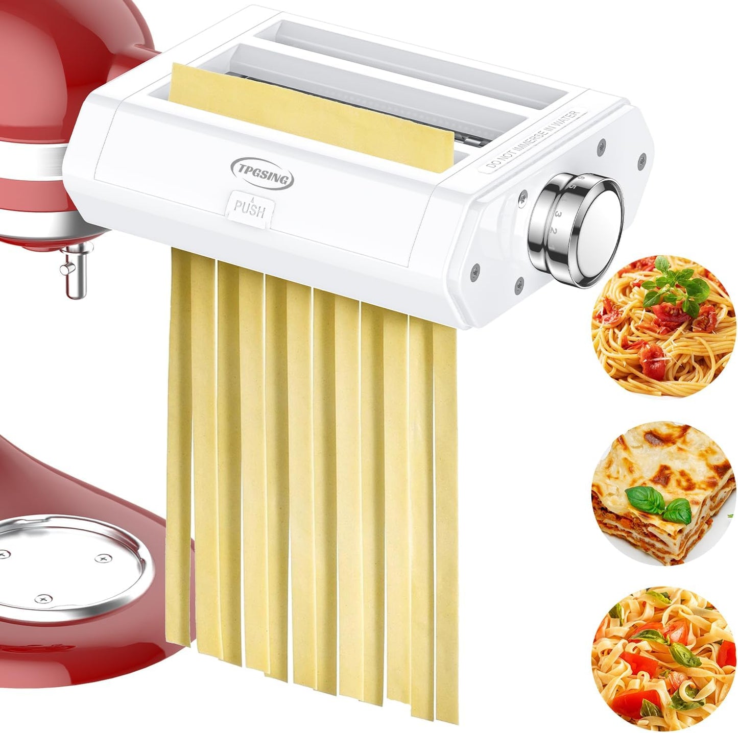 TPGSING Pasta Attachment: Effortless Homemade Pasta